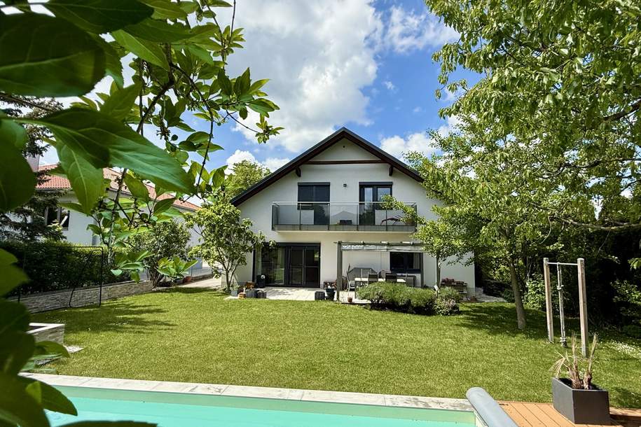 Lebensqualität pur: Großzügiges Einfamilienhaus mit traumhafter Pool-Landschaft, Haus-kauf, 1.170.000,€, 2380 Mödling