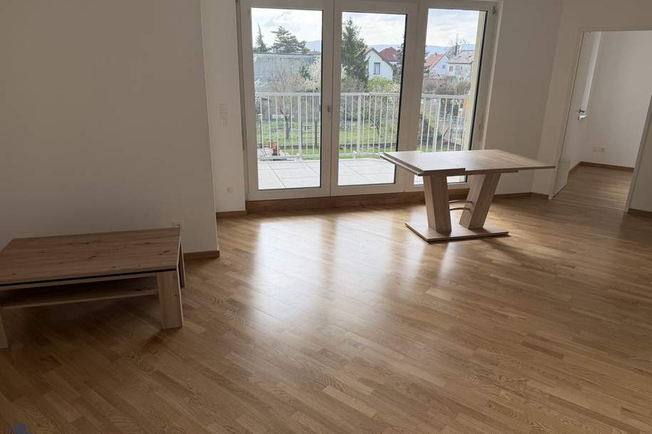 Neubau-Erstbezug: 3-Zimmer-Wohnung mit Balkon &amp; Garage in Tulln, Wohnung-miete, 1.408,93,€, 3430 Tulln