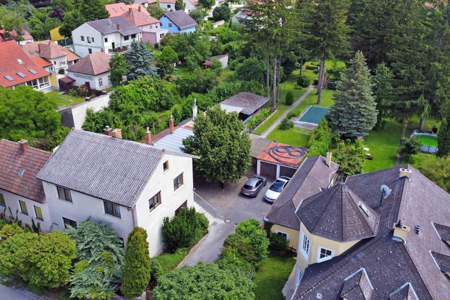 PROVISIONSFREI !!! Traumhaftes Baugrundstück mit Zweifamilienhaus, Grund und Boden-kauf, 899.000,€, 2486 Baden