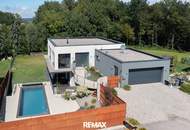 STEYR | CHRISTKINDL – Hochwertiges Designerhaus mit Swimmingpool, Garten, Terrasse &amp; Doppelgarage