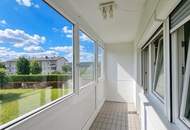 Wohnung mit verglaster Loggia nahe Zentrum