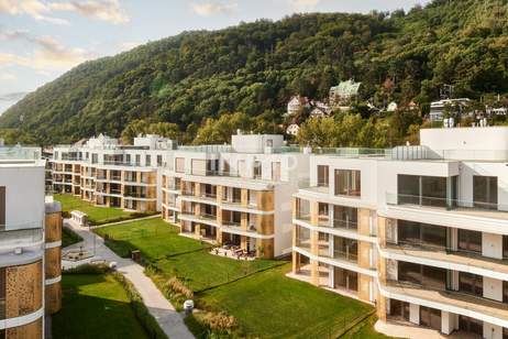 120m2 Garten, 1. Reihe direkt am Wasser - Luxus Living, Wohnung-kauf, 1190 Wien 19., Döbling