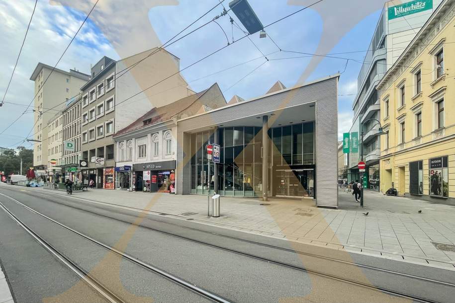 Geschäftslokal in bester Linzer Innenstadtlage - Landstraße - zu vermieten, Gewerbeobjekt-miete, 14.535,43,€, 4020 Linz(Stadt)