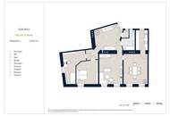 Helle 4-Zimmer Wohnung, Nähe Galleria Landstraße