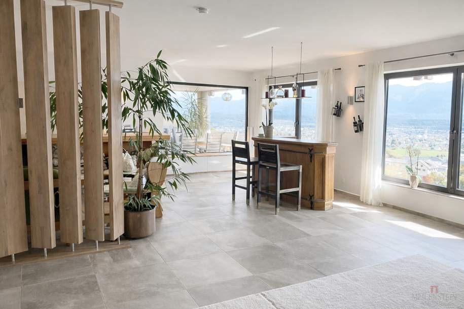 SKY RESIDENCE VILLACH - 326 m² Luxus-Maisonette mit Einliegerwohnung & Panoramablick, Wohnung-kauf, 985.000,€, 9500 Villach(Stadt)