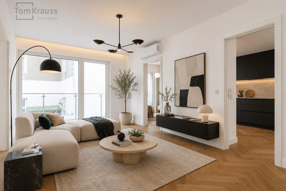 MIT KLIMAANLAGE, RUHE. FREIRAUM. WOHNEN IM BELIEBTEN KARMELITERVIERTEL, Wohnung-kauf, 419.500,€, 1020 Wien 2., Leopoldstadt