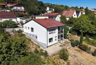 Gepflegtes Zweifamilienhaus mit Fernblick in Großhöflein – 150 m², 6 Zimmer, Garage, Keller