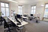 PARKRING NÄHE STADTPARK, 207 m2 Altbaubüro oder Kanzlei, 5 Zimmer, Küche, Klimaanlagen, 3. Liftstock, U3-Nähe