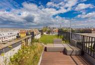 Exklusive Dachgeschoss-Maisonette mit 360° Wienblick und drei Terrassen - 1100 Wien