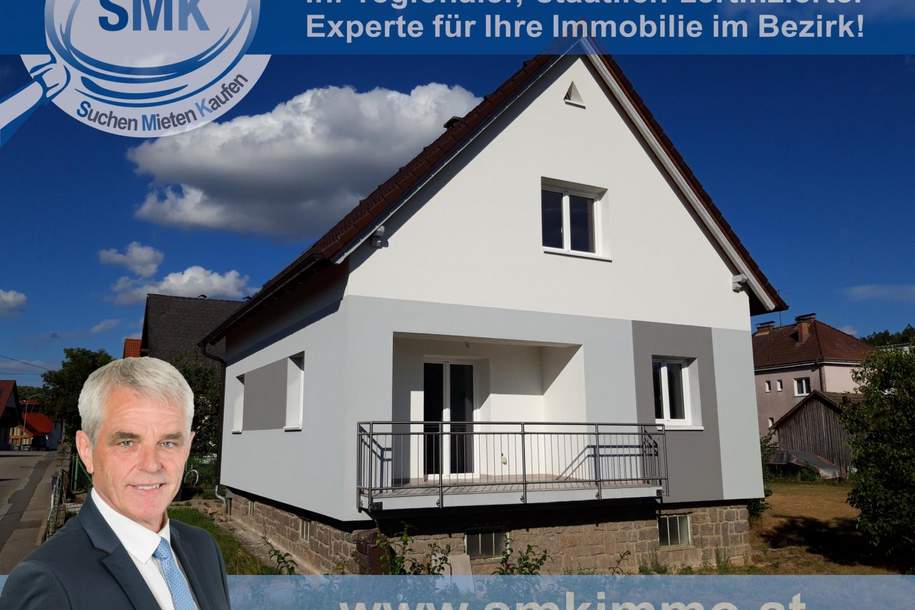 Sonniges Wohnhaus mit Garten direkt in Heidenreichstein!, Haus-kauf, 229.000,€, 3860 Gmünd