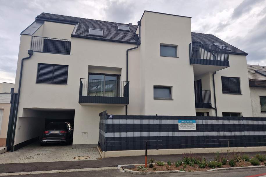 EINMALIGE CHANCE: TRAUMHAFTE GARTENWOHNUNG MIT TOLLER TERRASSE IN BEGEHRTER WOHNLAGE IM ERSTBEZUG MIT MÖGLICHKEIT AUF TIEFGARAGENPARKPLATZ, Wohnung-kauf, 299.000,€, 3430 Tulln