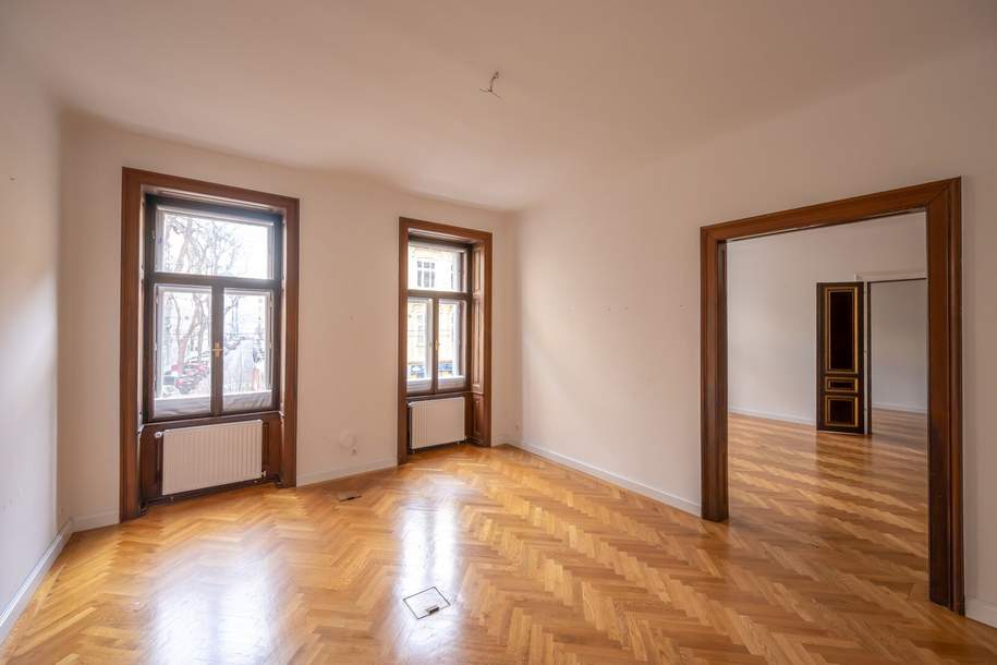 **NEU** Porzellangasse, Altbau-Wohnung in Toplage im Servitenviertel, 2-Zimmer (getrennt begehbar), Wohnung-miete, 1.739,27,€, 1090 Wien 9., Alsergrund