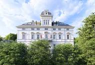 WIENTALBLICK | helle Wohnung in der historischen Villa mit 4,4m Raumhöhe & Blick auf Linde | sanierungsbedürftig | Balkon geplant + Gartenoption |