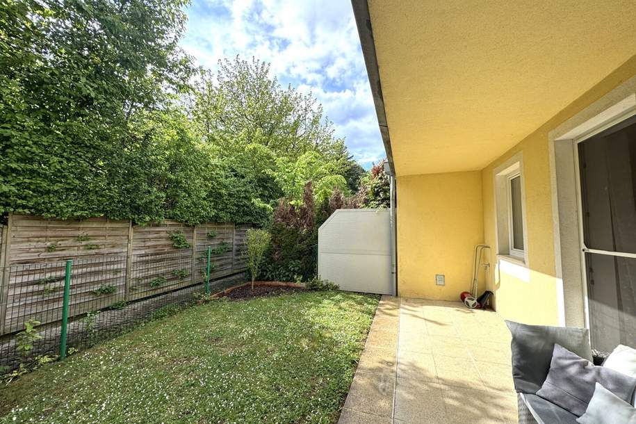 Helle & ruhige 2-Zimmer Wohnung | Loggia & Eigengarten | Eggendorf - Sportplatzgasse, Wohnung-miete, 957,40,€, 2493 Wiener Neustadt(Land)