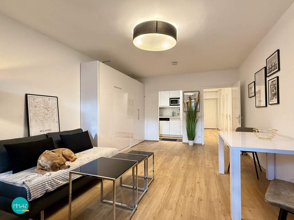 CITY HIDEAWAY I Entzückende 1-Zimmer Wohnung mit Loggia und Abstellraum im 2. Liftstock. SMART LIVING bei der U3 Kendlerstraße