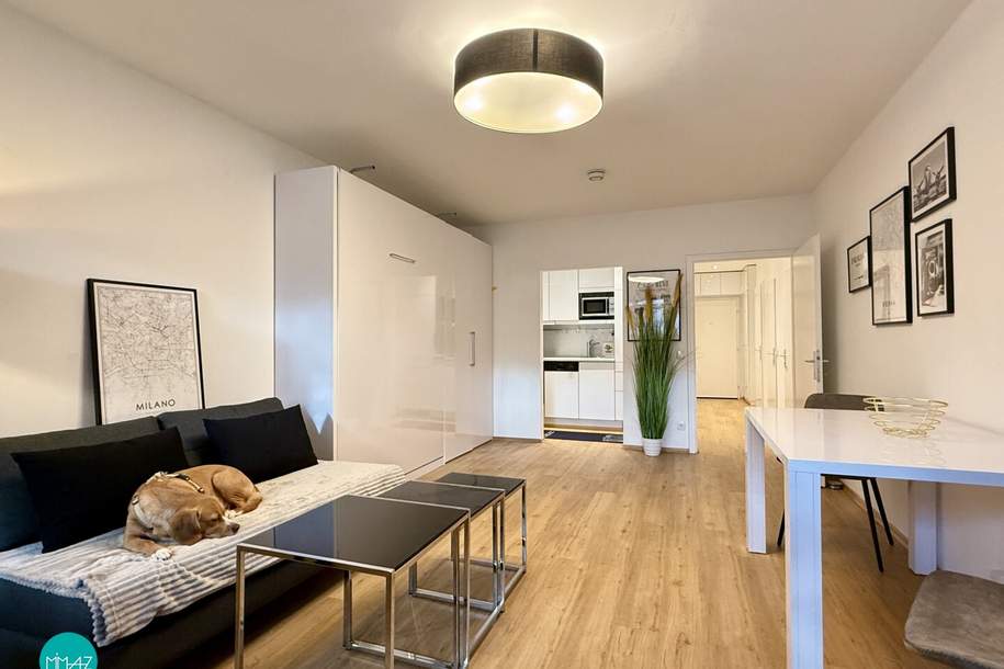CITY HIDEAWAY I Entzückende 1-Zimmer Wohnung mit Loggia und Abstellraum im 2. Liftstock. SMART LIVING bei der U3 Kendlerstraße, Wohnung-kauf, 199.000,€, 1160 Wien 16., Ottakring