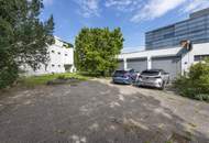 WOHNEN - STADTHAUS mit GARTENANLAGE beim STADTPARK! Nordisches Design | Vielfältige Gestaltungsmöglichkeiten | 3 Garagen | Dachterrasse mit Panoramablick