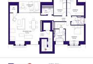 Penthouse-Exklusivität: 4-Zimmer-Refugium I allein auf einer Ebene I direkter Liftzugang I traumhaftes Panorama I Privatsphäre pur!