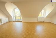 Traumhafte Dachgeschoss-Maisonette mit zwei Terrassen &amp; Tiefgarage – ruhig wohnen zwischen Donaukanal und Augarten - jetzt zugreifen!