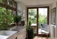 Loftwohnung mit Garten, Terrasse und Schwimmteich : naturnah und außergewöhnlich.