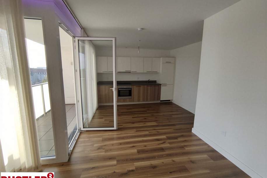 Mietwohnung, 2 Zimmer + Loggia, modern, hochwertig, zentral, in Linz Stadt, Wohnung-miete, 989,00,€, 4020 Linz(Stadt)