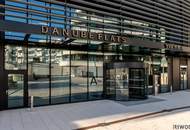 DANUBE PENTHOUSE mit XXL Freifläche Richtung Innenstadt ** 4 Zimmer & 3 Bäder