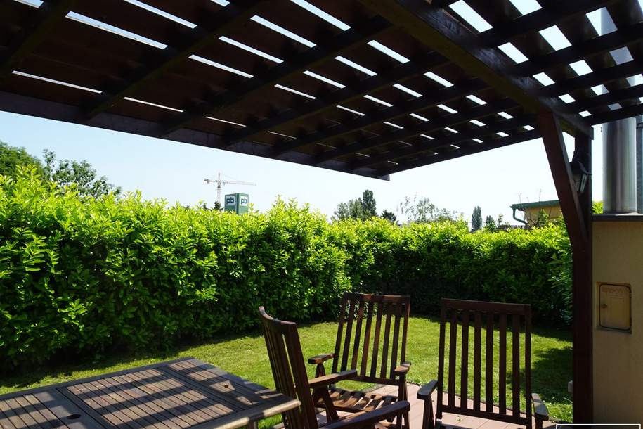 naturnah Wohnen, großer Dachgarten und Schwimmbiotop – gemütliches Cottage im Erholungsgebiet | ZΞLLMANN IMMOBILIEN, Wohnung-kauf, 445.000,€, 1230 Wien 23., Liesing