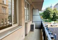 BÜRO MIT LOGGIA in Toplage beim Schwedenplatz