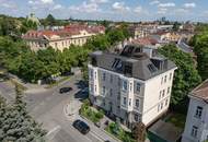 **Beverly Hietzing** 4-Zimmer Luxuswohnung mit 3m Raumhöhe und XXL-Dachterrasse mit Blick über Hietzing