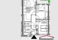 Wohnen in Eggenberg - 3 Zimmer-Neubauwohnung mit Loggia!