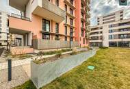Provisionsfrei: Apartment beim Grünareal „Freie Mitte“ - Teilmöbliert, Deckenkühlung, Panoramabalkon, Gym!