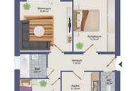 Helle, ruhige 3-Zimmer-Wohnung in Frohnleiten