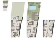 EXKLUSIVES TOWNHOUSE AUF EIGENGRUND | Erstbezug | Nähe Stadtplatz | Sole-Wasser-Wärmepumpe | TG-Stellplatz