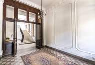 WIENTALBLICK | Lichtdurchflutete Wohnung in der historischen Villa Seutter mit 4,4m Raumhöhe & Blick auf denkmalgeschützte Linde | sanierungsbedürftig