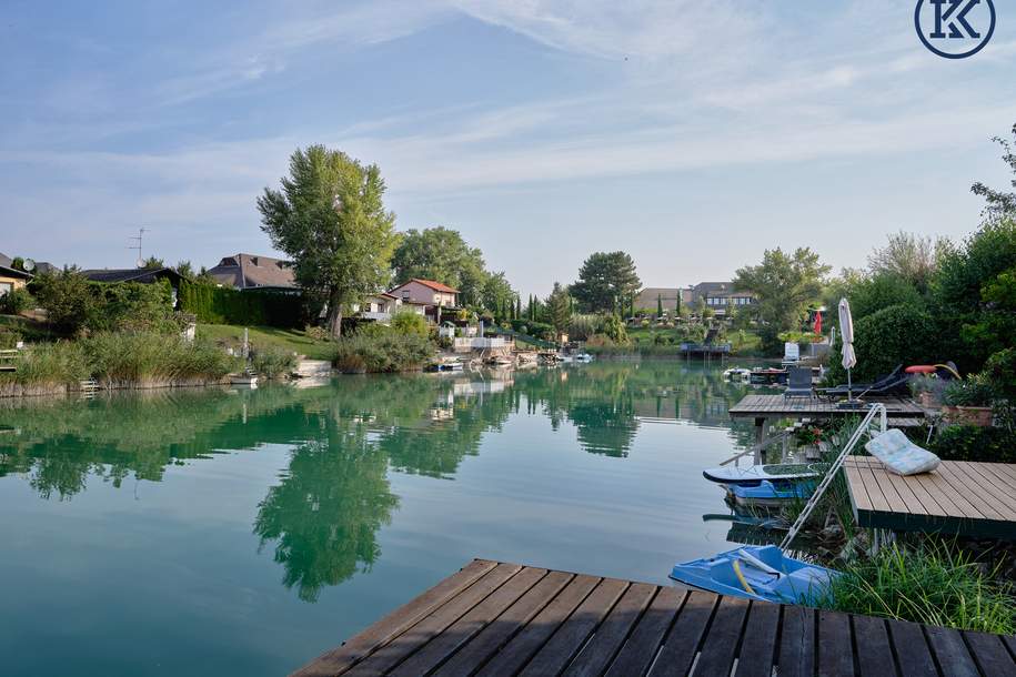 Superädifikat in Oberhausen, ihr Traumhaus am fließenden Gartenfluss., Haus-kauf, 78.000,€, 2301 Gänserndorf