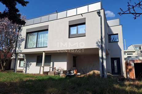 Exklusives Wohn- und Geschäftshaus mit Maisonette &amp; Dachterrasse – Wohnen &amp; Arbeiten unter einem Dach; auch ideal als Investment, Haus-kauf, 1.790.000,€, 1220 Wien 22., Donaustadt