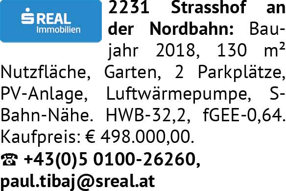2231 Strasshof an, Haus-kauf, 498.000,€, 2231 Gänserndorf