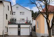 Gepflegtes Wohnhaus mit zwei Wohneinheiten, Terrasse und Doppelgarage im Zentrum von Sierning!