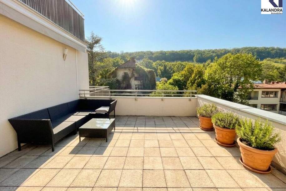 360° TOUR // LUXUS-DACHTERRASSEN-WOHNUNG mit FERNBLICK, Wohnung-miete, 2.499,95,€, 1190 Wien 19., Döbling
