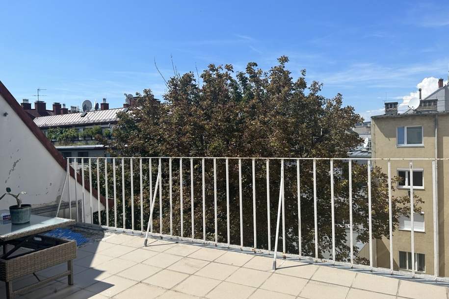 Nähe U6 Thaliastraße *** Ruhelage *** 1-Zimmer mit separater Küche und Terrasse *** zwischen Stadthalle und Ottakringer Brauerei, Wohnung-miete, 613,84,€, 1160 Wien 16., Ottakring