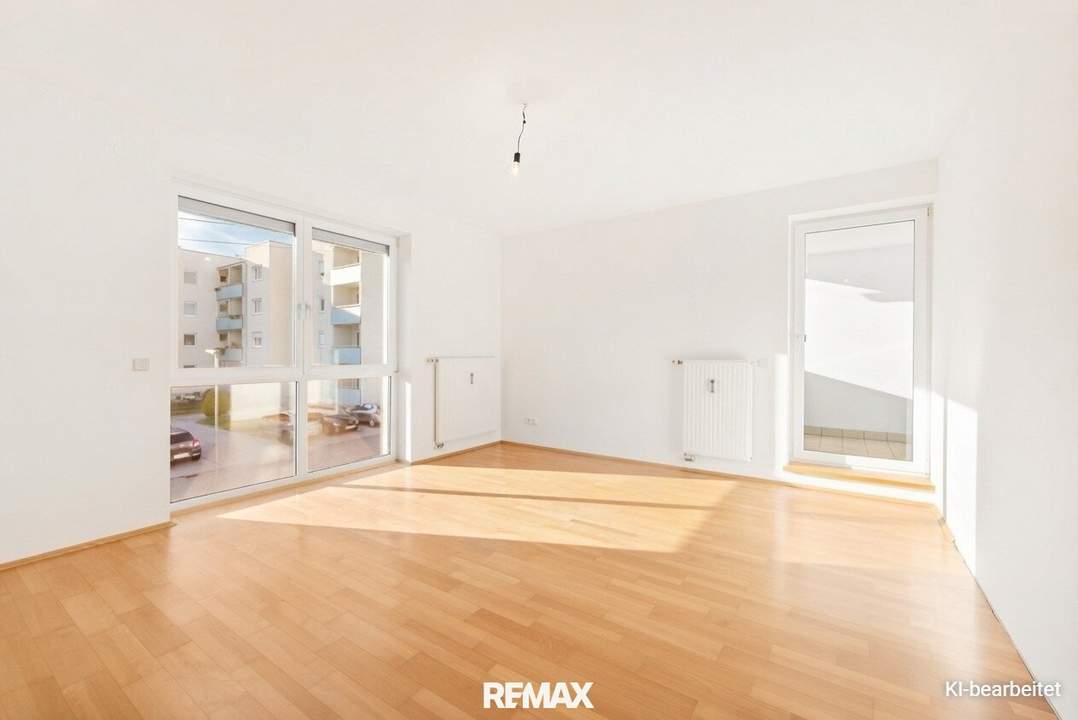 Helle 2-Zimmer-Wohnung mit großzügiger Loggia