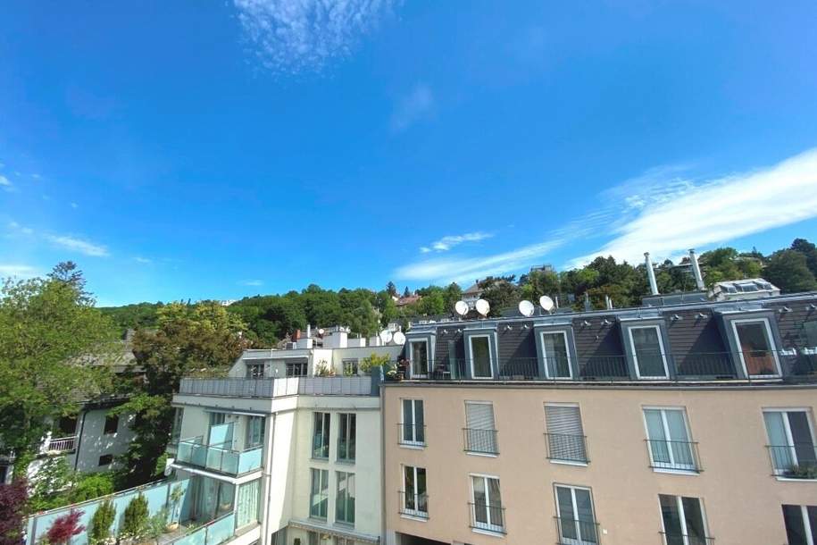 2 Zimmer DG-Wohnung - Erstbezug nach qualitativ hochwertiger Komplettsanierung - plus 2 Terrassen mit gesamt ca. 13,58 m², Wohnung-kauf, 259.000,€, 1190 Wien 19., Döbling