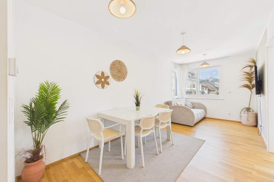 NEUBAU 2024 | STADLAU | 2 ZIMMER & VOLL MÖBLIERT | 220 M ZUR S-BAHN – TOP 6, Wohnung-kauf, 202.500,€, 1220 Wien 22., Donaustadt