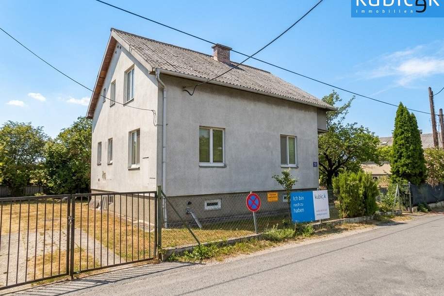 Rarität am Mühlwasser mit Altbestand, Grund und Boden-kauf, 445.000,€, 1220 Wien 22., Donaustadt