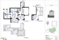 LUXUS-PENTHOUSE MIT TRAUMHAFTEN TERRASSEN IN TOPLAGE! Mit exklusiven Highlights wie Indoor-Pool, Spa- und Fitnessbereich!