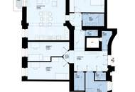 1090! Repräsentativer 4-Zimmer ALTBAU + BALKON und 2 Bädern ab Mitte Februar 26!