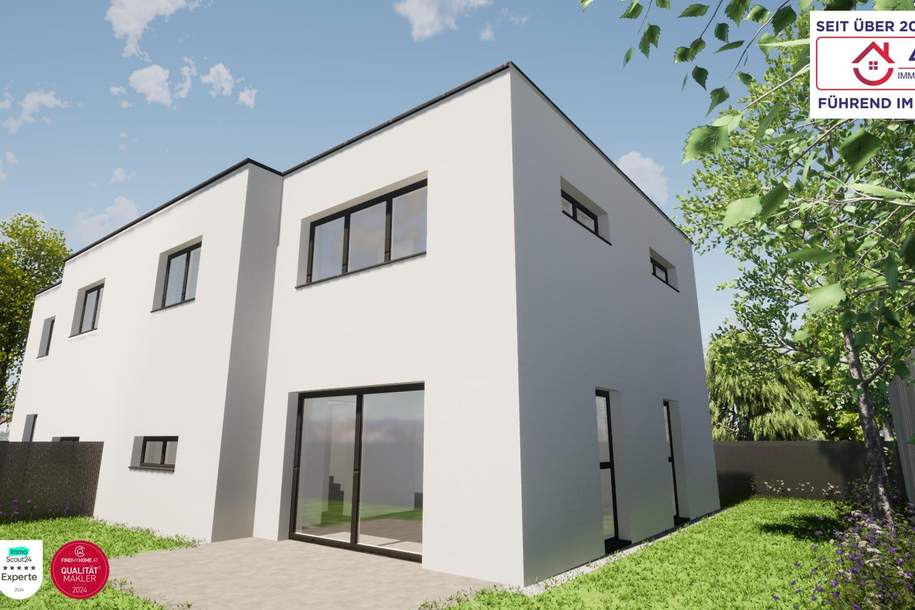 TOP moderne Doppelhaushälfte in Gerasdorf bei Wien, Haus-kauf, 415.000,€, 2201 Korneuburg