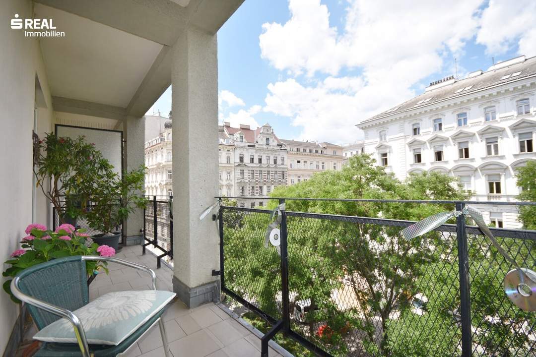 Salzgries - 4 Zimmer Wohnung mit 2 Loggien