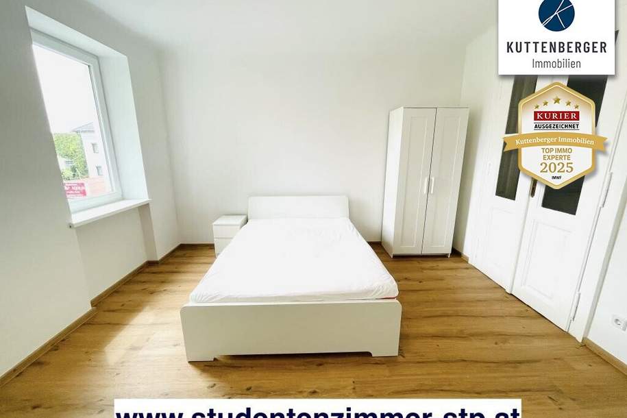 Furnished Student Rooms in St. Pölten, Wohnung-miete, 430,00,€, 3100 Sankt Pölten(Stadt)