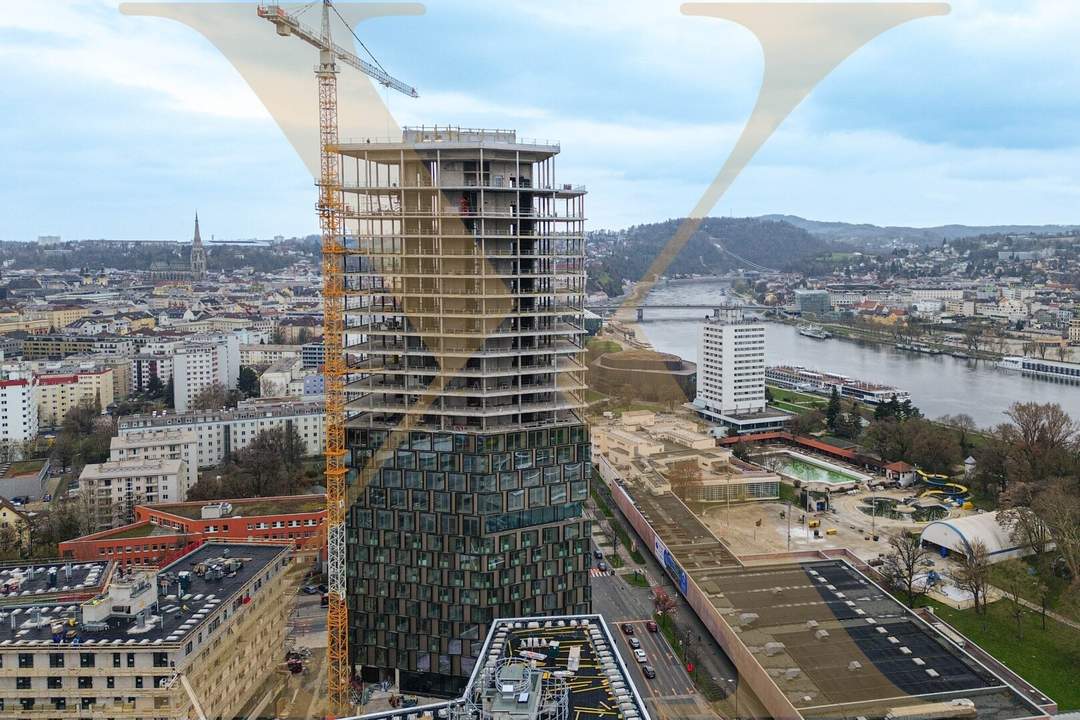 QUADRILL TOWER Tabakfabrik! Neubau-Büroflächen ab ca. 374m²!